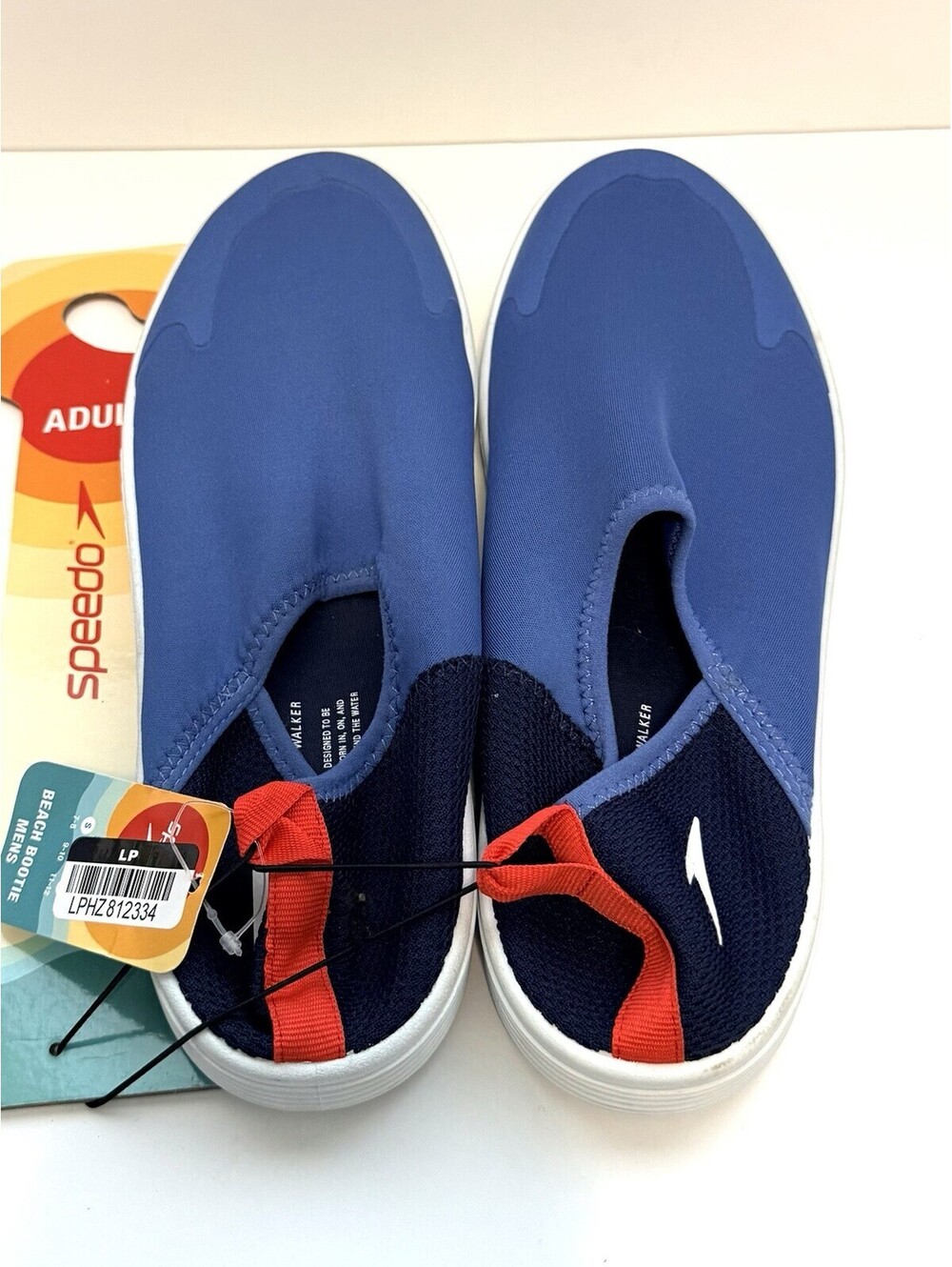 Speedo Original Surfwalker Beach Bootie Water Shoes Men’s US 9-10 Blue NWT